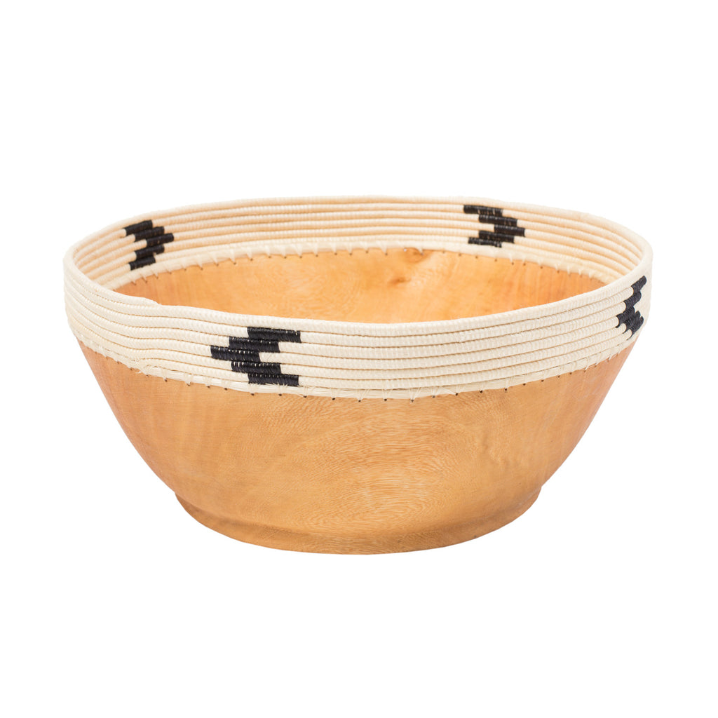 Small White & Black Copabu Bowl
