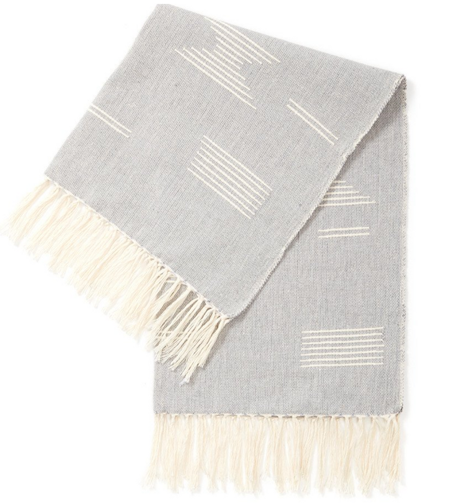 Shapes Tea Towel in Grey