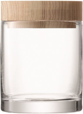 Glass Container with Ash Lid, Large