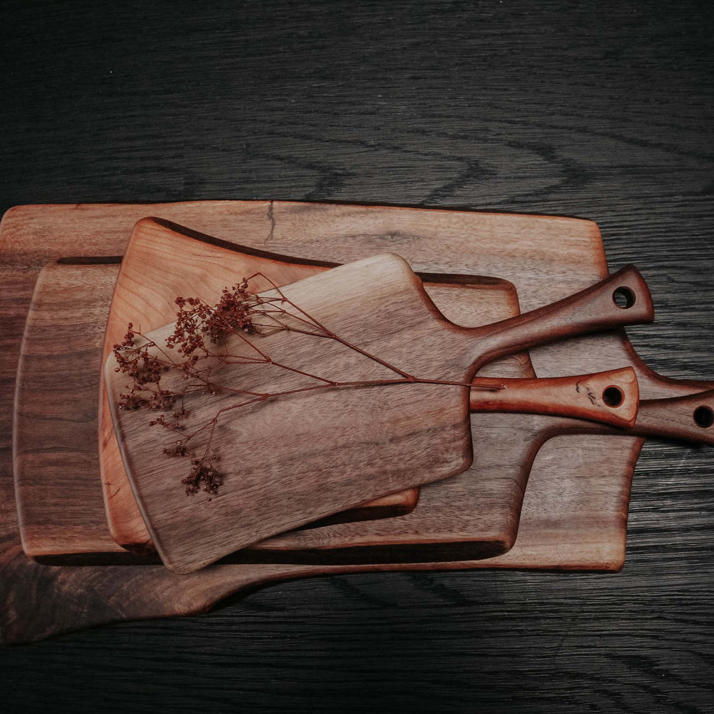 Handled Board, Black Walnut 27"