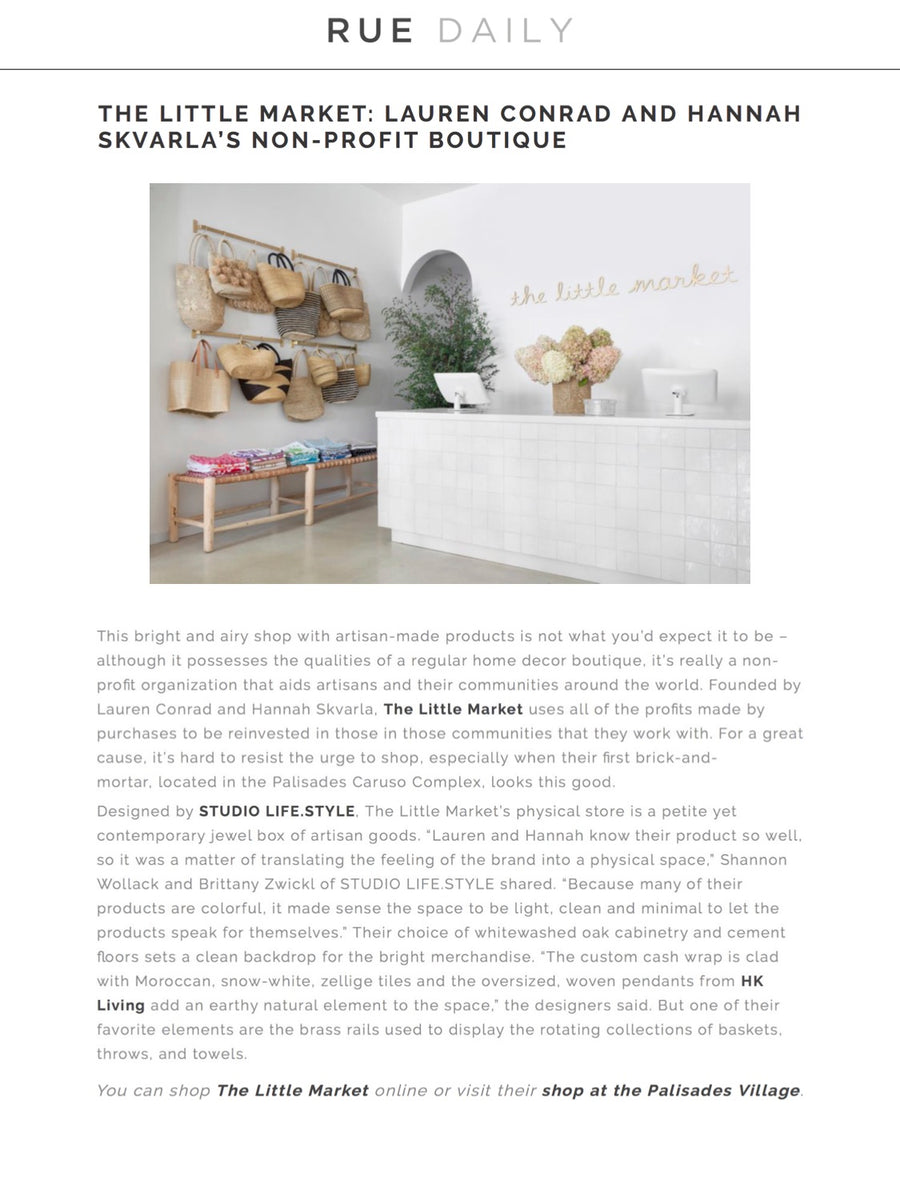 Daily Rue Rue Daily – Studio Lifestyle