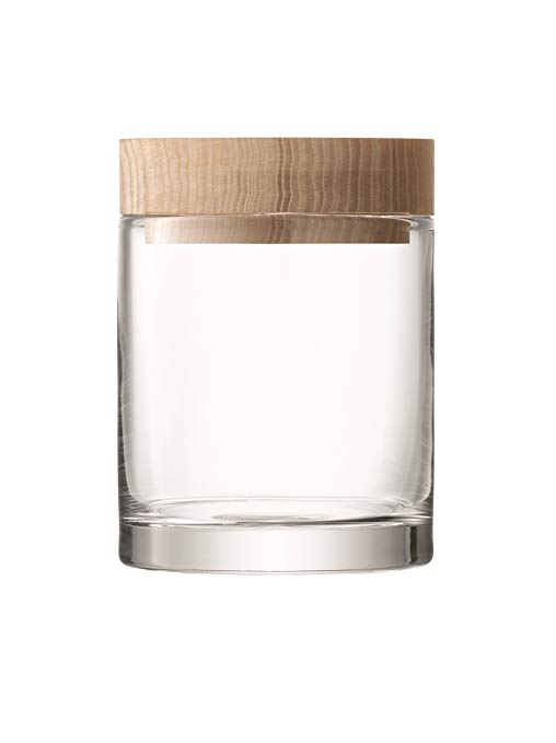 Glass Container with Ash Lid, Small