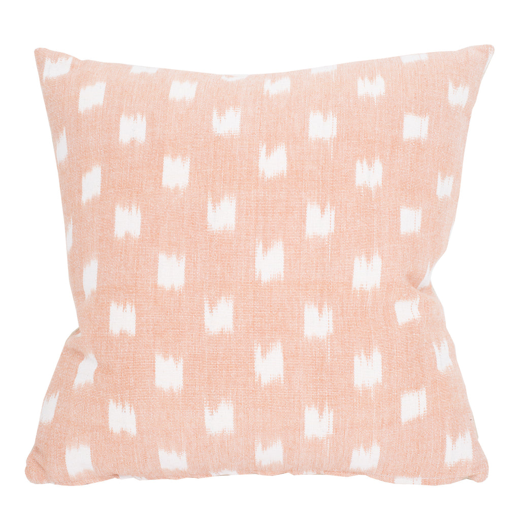 Rex Pillow Sham in White and Blush