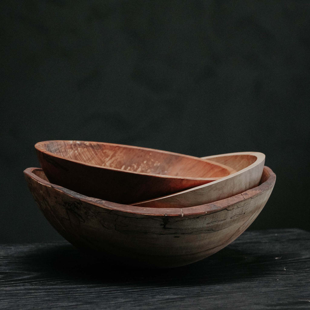 Round Bowl, Spalted Maple Ambrosia 13"